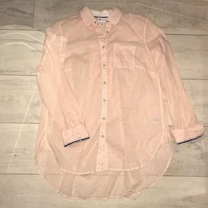 Oversized button down